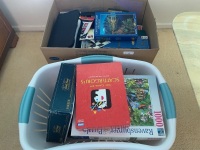 Asstd Lot of Board Games and DVD's