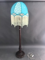 Vintage Standard Lamp with Shade