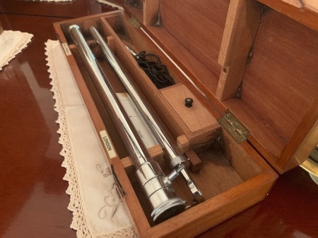 Vintage Sigmoidascope in Cedar Box