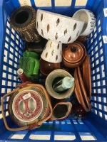 Box Lot of Assorted Ceramics