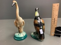 2 German Ceramic Sea / Wading Birds - 3