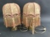 Pair of Brass Lamps with Shades - 2