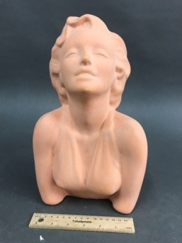 Terracotta Marilyn Monroe Bust