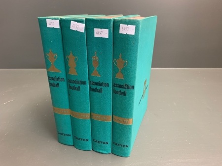 4 Volumes of Association Football (Soccer) The History c1960's
