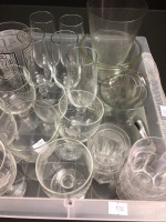 Asstd Lot of Glasses / Crystal and Barware - 2