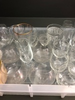 Asstd Lot of Glasses / Crystal and Barware - 3