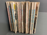 14 Vintage War/Battle/Air Ace Picture Library Holiday Special Books - 2
