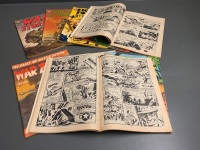 9 Large Vintage Army at War Comics from Murray Comics - 2
