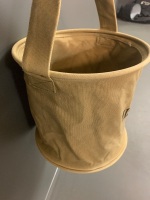 Folding Water Bucket for Willys MB Jeep, US Army, WW2 - Used - 1944 - 3