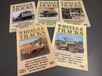 5 x Issues of Wheels & Tracks, The international Review of Military Vehicles Magazine - 2