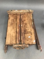 Vintage French Artist Box & Travel Easel - As Is