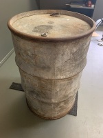 Heavy Galvanised 44 Gallon Drum (empty), Rheem, Australian Army, WW2 - 3