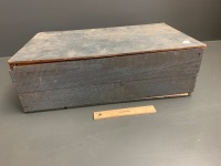 US Navy Sailor's Wooden Box for Personal Effects,Â WW2Â  - 4