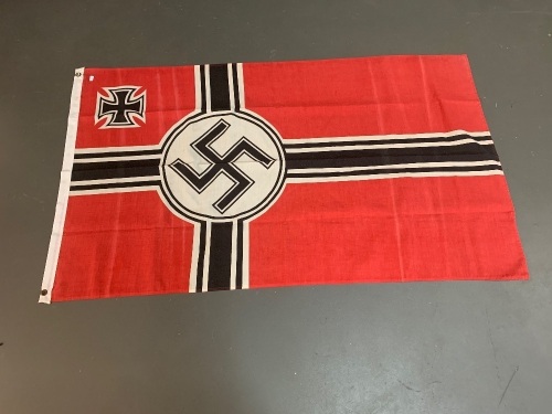 German WW2 Reichskreigsflag Battle Flag - Good Condition