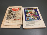 8 Vintage Copies of Battle Action Comic inc. No.1 - 3