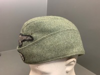 German WW2 , Waffen-SS EM/NCO Overseas Field Cap Dated 1941 by K.H.Flauder Minden (Westf.) - 2