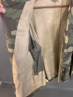 Pair of German WW2 Waffen SS Italian Camo Pattern Pants + Camo Top and 3 Camo Swatches - 7