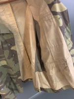 Pair of German WW2 Waffen SS Italian Camo Pattern Pants + Camo Top and 3 Camo Swatches - 8