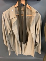 Original WW2 US Army 8th AAF 1st Lt Uniform, Includes Bomber Pilot Tunic, Shirt, Tie, Pants and Trenchcoat - 16