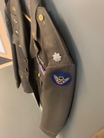 US Army 8th AAF WW2 Replica Uniform, Lt Col Insignia includes Fighter Pilot Tunic, Shirt, Tie, Pants and Cap - Mostly Tailored by Berensen Tailors Melbourne for Movie World Studios. - 3