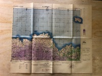 10 Full Colour Maps of European Cities 1935-1943 inc. Berlin 1935, Cracaw 1937, Vienna 1939, Brussels-Frankfurt 1944 - See Individual Photos - 9