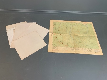 7 Original WW2 Survey Maps of New Guinea c1942-44 Mainly by Australian Forces - See Individual Photos
