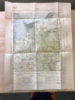 15 Original WW2 Maps of Nth .Africa -Some on Linen + 1918 Map of Aleppo (Some Wear) - See Individual Photos - 5