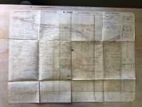 15 Original WW2 Maps of Nth .Africa -Some on Linen + 1918 Map of Aleppo (Some Wear) - See Individual Photos - 10
