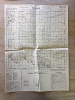 15 Original WW2 Maps of Nth .Africa -Some on Linen + 1918 Map of Aleppo (Some Wear) - See Individual Photos - 13