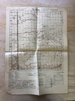 15 Original WW2 Maps of Nth .Africa -Some on Linen + 1918 Map of Aleppo (Some Wear) - See Individual Photos - 15
