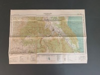 3 WW2 Era Full Colour Large Maps Qld - Ipswich & Gordonvale 1942 & Bartle Frere 1943 + 1956 Full Colour Map of Australia - See Individual Photos - 6