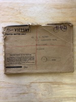 New Guinea Victory Large Softback Pictorial Book with Original Mailing Envelope 1945 Back to Australia from Capt S.R.Steele 7th Aust Div - 2