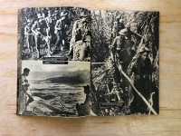 New Guinea Victory Large Softback Pictorial Book with Original Mailing Envelope 1945 Back to Australia from Capt S.R.Steele 7th Aust Div - 8