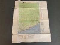 6 Original WW2 Maps of Borneo - 4 Marked SECRET Showing Enemy Defences + 2 of Balikpapan - See Individual Photos - 4