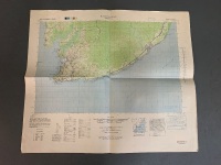 6 Original WW2 Maps of Borneo - 4 Marked SECRET Showing Enemy Defences + 2 of Balikpapan - See Individual Photos - 7