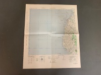 6 Original WW2 Era Colour Survey Maps of Southern Celebes and Celebes Indonesia c1944-45 - Some RAAF some US Army - See Individual Photos - 3
