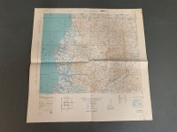 6 Original WW2 Era Colour Survey Maps of Southern Celebes and Celebes Indonesia c1944-45 - Some RAAF some US Army - See Individual Photos - 5