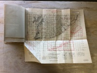 2 Folders on Borneo - Report on AASC Operations with Force Oboe Two - Secret + Special Oboe Two Intelligence Review No.2 - Secret and Includes Maps of Japanese Forces, Concentrations etc. - See Individual Photos - 6