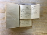 2 Folders on Borneo - Report on AASC Operations with Force Oboe Two - Secret + Special Oboe Two Intelligence Review No.2 - Secret and Includes Maps of Japanese Forces, Concentrations etc. - See Individual Photos - 10