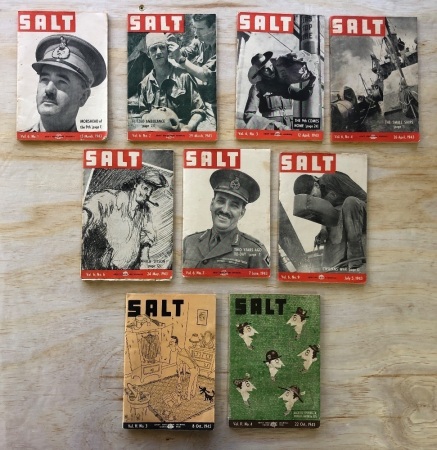 SALT Army Education Journal - 10 Copies 1943-1945