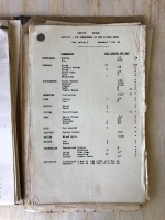 LAE Dumpu Campaign WW2 1943. Large Folder or Typed Operational Notes, Procedures, Diagrams and Rations inc. Some Marked as MOST SECRET - 4