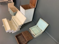 4 Assorted Timber and Metal Boxes - 3