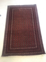 Hand Knotted Mid Eastern Wool Rug - Approx. 2000mm x 1280mm