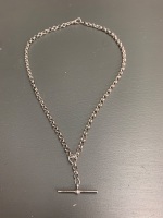 Sterling Silver Fob Chain