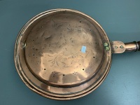 Antique Copper Bed Warmer - 3