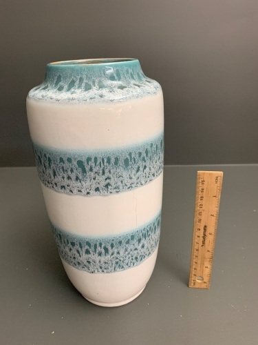 Tall Mid Century Glazed Vase - Kingston Pottery