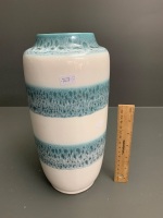 Tall Mid Century Glazed Vase - Kingston Pottery - 3