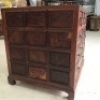 Solid Timber Apothecary Style Cabinet with 9 Drawers - 4