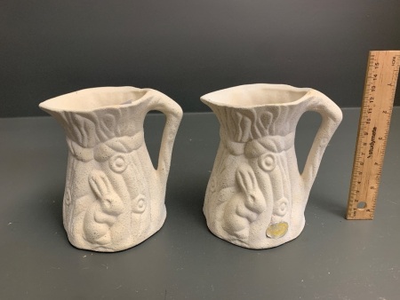 Pair of Vintage Lane Potteries Victoria Jugs