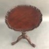 Vintage Red Cedar Tripod Wine/Side Table - 2